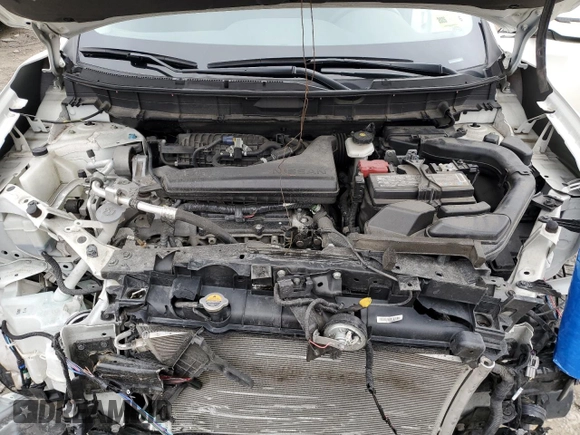 2019 Nissan Rogue SL with VIN 5N1AT2MV5KC736653, listed as a Copart auction lot 48371235 with 45,966 mi miles and Salvage Title. Bid and sale history available at carsss.com. Image 12.