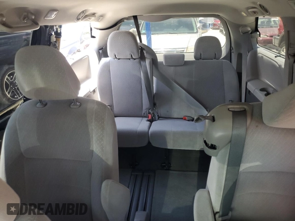 2015 Toyota Sienna LE AAS with VIN 5TDKK3DC2FS651385, listed as a Copart auction lot 62451275 with 166,610 mi miles and Salvage title. Bid and sale history available at DreamBid. Image 10.