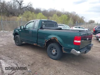 2007 Ford F-150 XL with VIN 1FTRF12287NA51298, listed as a IAAI auction lot 42100081 with 174,989 mi miles. Bid and sale history available at carsss.com. Image 3.