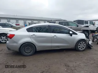 2015 Kia Rio LX with VIN KNADM4A39F6452036, listed as a IAAI auction lot 41516879 with 95,775 mi miles. Bid and sale history available at carsss.com. Image 14.