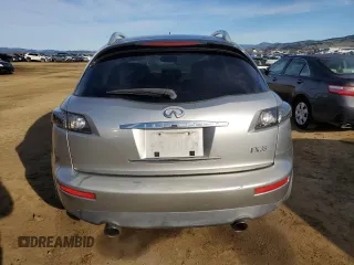 2005 Infiniti FX с VIN JNRAS08U55X100373, выставлен на аукционе Copart как лот 87104814 с пробегом 260 222 миль миль и Чистый • Clean title. История ставок и продаж доступна на DreamBid. Изображение 6.