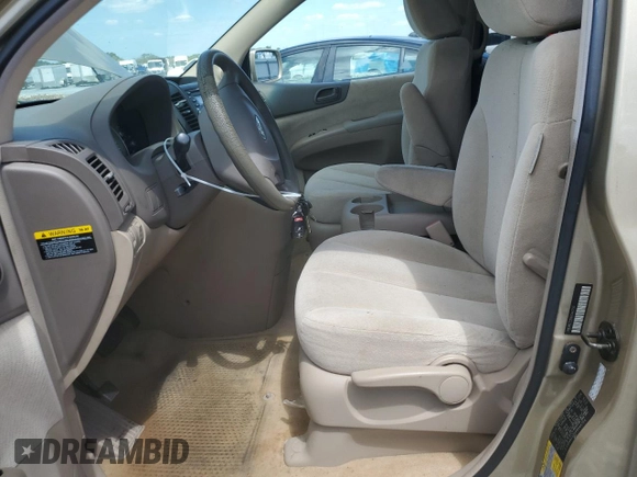 2006 Kia Sedona LX with VIN KNDMB233566044756, listed as a Copart auction lot 51137025 with 79,169 mi miles and Non Repairable. Bid and sale history available at carsss.com. Image 7.