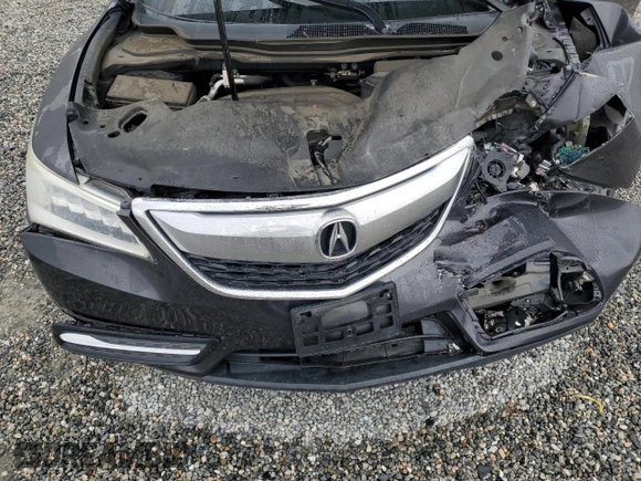 2016 Acura MDX with VIN 5FRYD3H2XGB003612, listed as a Copart auction lot 45007935 with 101,143 mi miles and Salvage Title. Bid and sale history available at carsss.com. Image 13.