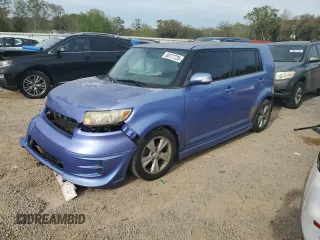 2010 Scion xB with VIN JTLZE4FE6A1115639, listed as a Copart auction lot 50777735 with 154,897 mi miles and Salvage Title. Bid and sale history available at carsss.com. Image 1.