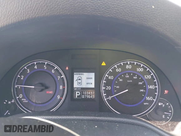 2013 Infiniti G37 Journey with VIN JN1CV6AP1DM723547, listed as a IAAI auction lot 41888824 with 103,437 mi miles and . Bid and sale history available at DreamBid. Image 7.