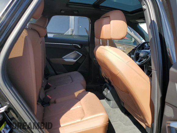 2020 Audi Q3 Premium Plus with VIN WA1BECF35L1017737, listed as a Copart auction lot 46367503 with 28,496 mi miles and . Bid and sale history available at DreamBid. Image 10.