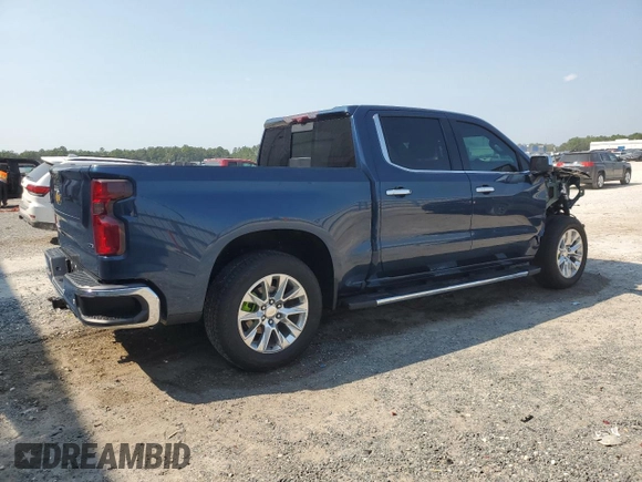 2021 Chevrolet Silverado 1500 LTZ with VIN 3GCUYGET9MG373240, listed as a Copart auction lot 75931194 with 12,585 mi miles and Salvage Title. Bid and sale history available at DreamBid. Image 3.