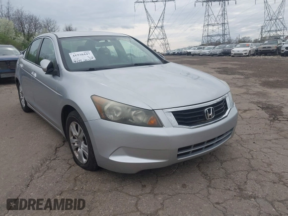 2009 Honda Accord LX-P with VIN 1HGCP26449A082631, listed as a IAAI auction lot 41938447 with 197,184 mi miles and . Bid and sale history available at DreamBid. Image 6.