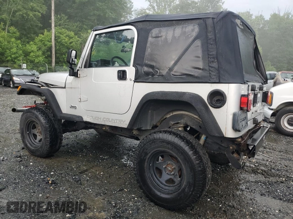 2004 Jeep Wrangler X with VIN 1J4FA39S84P718805, listed as a Copart auction lot 59949875 with 119,295 mi miles and Salvage title. Bid and sale history available at DreamBid. Image 2.