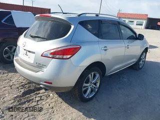2013 Nissan Murano SV with VIN JN8AZ1MW2DW300287, listed as a IAAI auction lot 41668331 with 71,099 mi miles. Bid and sale history available at carsss.com. Image 4.