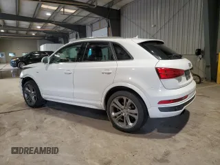2016 Audi Q3 Prestige z VIN WA1GFCFS7GR000097, wystawiony jako Copart lot #59120825 z przebiegiem 105 063 mil mil oraz Szkoda całkowita • Salvage title. Historia ofert i sprzedaży dostępna na DreamBid. Obrazek 2.