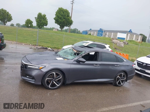 2018 Honda Accord Touring with VIN 1HGCV1F92JA005210, listed as a IAAI auction lot 42378040 with 69,294 mi miles and . Bid and sale history available at DreamBid. Image 15.