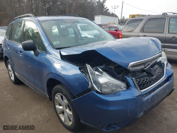 2015 Subaru Forester 2.5i with VIN JF2SJABC2FH469024, listed as a IAAI auction lot 41684203 with 128,370 mi miles. Bid and sale history available at carsss.com. Image 1.