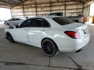 2019 Mercedes-Benz C 300 with VIN WDDWF8DB4KR462407, listed as a Copart auction lot 52336005 with 75,466 mi miles and Salvage Title. Bid and sale history available at DreamBid. Image 2.