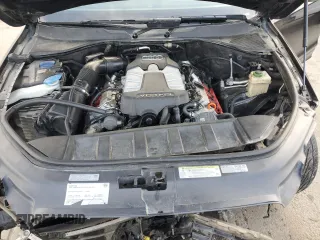 2012 Audi Q7 3.0T S line with VIN WA1DGAFE2CD003804, listed as a Copart auction lot 85985334 with 143,994 mi miles and Salvage Title. Bid and sale history available at carsss.com. Image 14.