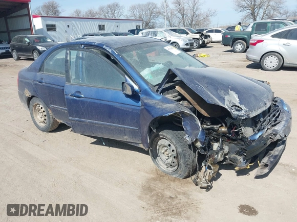 2005 Kia Spectra LX z VIN KNAFE121455096018, wystawiony jako IAAI lot #41774202 z przebiegiem 278 470 mil mil oraz . Historia ofert i sprzedaży dostępna na DreamBid. Obrazek 1.