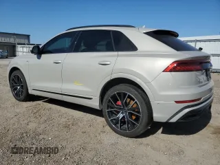 2023 Audi Q8 Premium Plus with VIN WA1EVBF14PD034863, listed as a Copart auction lot 52172605 with Not provided miles and Salvage title. Bid and sale history available at DreamBid. Image 2.