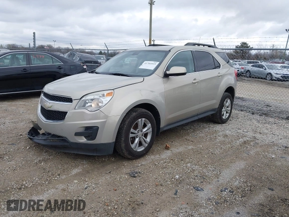 2010 Chevrolet Equinox LT w/1LT with VIN 2CNALDEW9A6362381, listed as a IAAI auction lot 41701019 with 124,325 mi miles. Bid and sale history available at carsss.com. Image 2.
