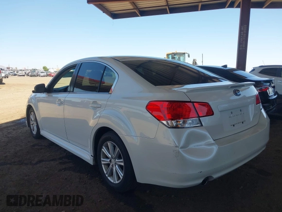2012 Subaru Legacy Premium with VIN 4S3BMCB62C3017014, listed as a IAAI auction lot 42555500 with 109,027 mi miles and . Bid and sale history available at DreamBid. Image 3.