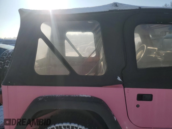 1997 Jeep Wrangler Sahara with VIN 1J4FY49S6VP505743, listed as a Copart auction lot 88931025 with 0 mi miles and Clean Title. Bid and sale history available at carsss.com. Image 10.
