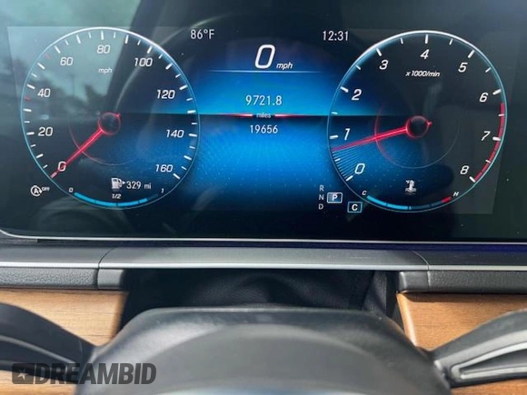 2022 Mercedes-Benz GLE 350 with VIN 4JGFB4JB5NA765004, listed as a Copart auction lot 84158424 with 19,656 mi miles and Clean title. Bid and sale history available at DreamBid. Image 9.