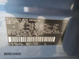 2008 Toyota RAV4 Limited z VIN JTMBD31V085213294, wystawiony jako Copart lot #65047915 z przebiegiem 165 860 mil mil oraz Czysty tytuł • Clean title. Historia ofert i sprzedaży dostępna na DreamBid. Obrazek 13.