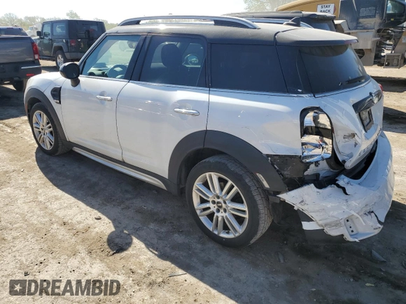 2019 MINI Countryman Cooper with VIN WMZYS7C59K3F46555, listed as a Copart auction lot 53354775 with 82,034 mi miles and Salvage title. Bid and sale history available at DreamBid. Image 2.