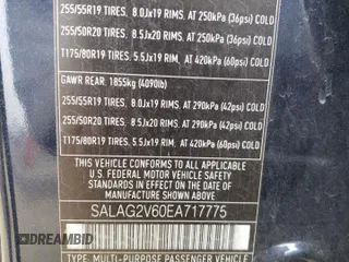 2014 Land Rover LR4 HSE z VIN SALAG2V60EA717775, wystawiony jako Copart lot #76388534 z przebiegiem 108 668 mil mil oraz Szkoda całkowita • Salvage title. Historia ofert i sprzedaży dostępna na DreamBid. Obrazek 15.