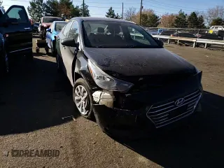 2019 Hyundai Accent SE with VIN 3KPC24A3XKE057713, listed as a Copart auction lot 75178533 with 116,050 mi miles. Bid and sale history available at carsss.com. Image 10.