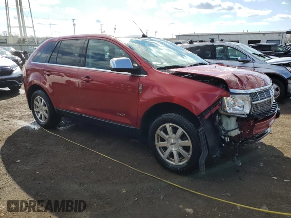 2007 Lincoln MKX with VIN 2LMDU68C57BJ33658, listed as a Copart auction lot 50152075 with 151,746 mi miles and Salvage Title. Bid and sale history available at carsss.com. Image 4.