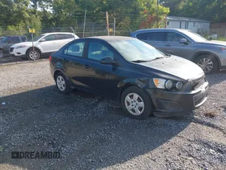 2014 Chevrolet Sonic LS with VIN 1G1JA5SH6E4114692, listed as a IAAI auction lot 42671958 with 200,945 mi miles and . Bid and sale history available at DreamBid. Image 1.