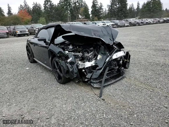 2017 Audi TT Roadster with VIN TRUT5CFV7H1004996, listed as a Copart auction lot 75302374 with NaN miles and Salvage Title. Bid and sale history available at carsss.com. Image 11.