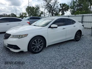 2015 Acura TLX Technology z VIN 19UUB2F59FA018902, wystawiony jako Copart lot #58741355 z przebiegiem 91 266 mil mil oraz Szkoda całkowita • Salvage title. Historia ofert i sprzedaży dostępna na DreamBid. Obrazek 1.