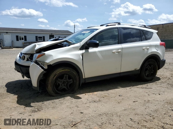 2014 Toyota RAV4 LE with VIN JTMBFREV0ED056858, listed as a Copart auction lot 55296545 with 164,268 mi miles and Salvage Title. Bid and sale history available at DreamBid. Image 1.