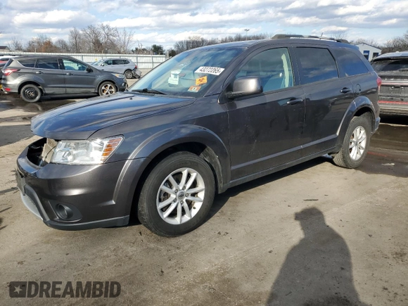 2018 Dodge Journey SXT z VIN 3C4PDDBG8JT364126, wystawiony jako Copart lot #43272265 z przebiegiem 107 075 mil mil oraz Szkoda całkowita • Salvage title. Historia ofert i sprzedaży dostępna na DreamBid. Obrazek 1.