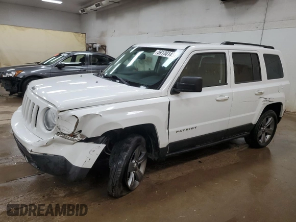 2015 Jeep Patriot High Altitude с VIN 1C4NJRFB1FD217333, выставлен на аукционе Copart как лот 59130145 с пробегом 134 212 миль миль и Чистый • Clean title. История ставок и продаж доступна на DreamBid. Изображение 1.