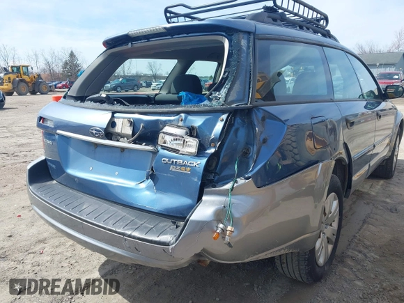 2009 Subaru Outback with VIN 4S4BP60C397341796, listed as a IAAI auction lot 41863369 with 157,084 mi miles. Bid and sale history available at carsss.com. Image 6.