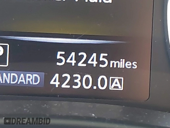 2020 Infiniti Q50 Luxe with VIN JN1EV7AP4LM206367, listed as a IAAI auction lot 41069262 with 54,245 mi miles and . Bid and sale history available at DreamBid. Image 15.