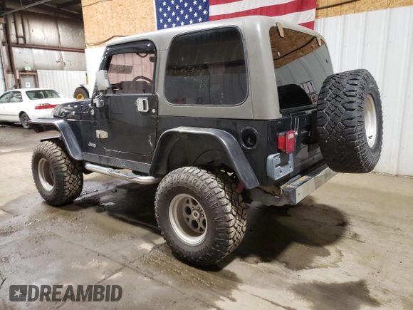 2005 Jeep Wrangler Rubicon with VIN 1J4FA69S85P368210, listed as a Copart auction lot 73425664 with 123,297 mi miles and Salvage Title. Bid and sale history available at carsss.com. Image 2.