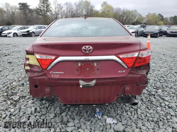 2016 Toyota Camry XLE with VIN 4T1BF1FK1GU517621, listed as a Copart auction lot 51243915 with 50,525 mi miles and Salvage Title. Bid and sale history available at carsss.com. Image 6.