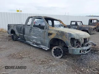 2008 Ford Super Duty F-250 SRW XL with VIN 1FTSX21R38EB11752, listed as a IAAI auction lot 41756350 with 1 mi miles. Bid and sale history available at carsss.com. Image 1.