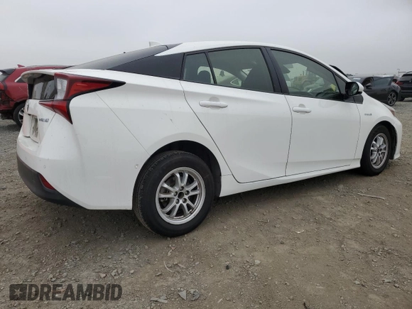 2021 Toyota Prius L Eco with VIN JTDKAMFU9M3146148, listed as a Copart auction lot 60747745 with 145,146 mi miles and Salvage title. Bid and sale history available at DreamBid. Image 3.