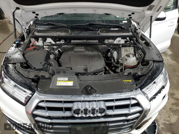 2019 Audi Q5 Premium Plus with VIN WA1BNAFY2K2035945, listed as a Copart auction lot 57507345 with 79,866 mi miles and Salvage title. Bid and sale history available at DreamBid. Image 12.