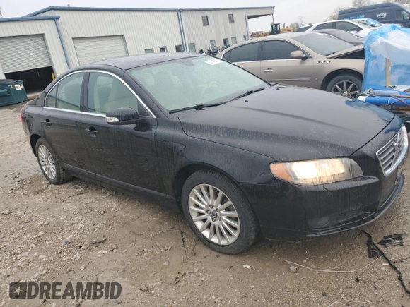 2007 Volvo S80 I6 with VIN YV1AS982571044390, listed as a Copart auction lot 51749975 with 133,209 mi miles and Clean Title. Bid and sale history available at carsss.com. Image 4.