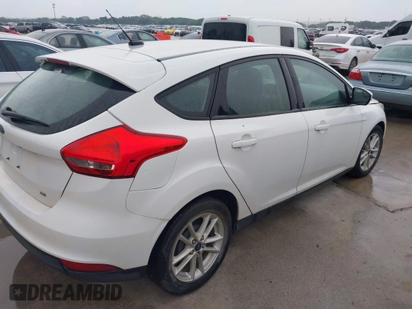 2017 Ford Focus SE with VIN 1FADP3K26HL219395, listed as a IAAI auction lot 42150336 with 54,588 mi miles and . Bid and sale history available at carsss.com. Image 4.