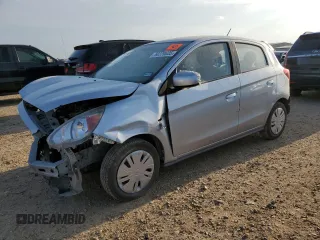 2019 Mitsubishi Mirage ES z VIN ML32A3HJ9KH003751, wystawiony jako Copart lot #50220635 z przebiegiem 64 571 mil mil oraz Szkoda całkowita • Salvage title. Historia ofert i sprzedaży dostępna na DreamBid. Obrazek 1.
