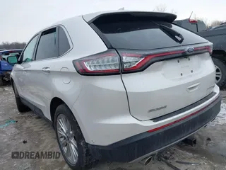 2018 Ford Edge Titanium with VIN 2FMPK4K89JBB80898, listed as a IAAI auction lot 41361559 with 95,313 mi miles. Bid and sale history available at carsss.com. Image 3.