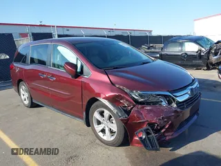2019 Honda Odyssey EX z VIN 5FNRL6H5XKB125738, wystawiony jako IAAI lot #42019210 z przebiegiem 68 700 mil mil oraz . Historia ofert i sprzedaży dostępna na DreamBid. Obrazek 1.