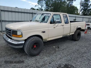 1992 Ford F-150 with VIN 1FTEX14H4NKB65424, listed as a Copart auction lot 73975604 with 207,148 mi miles and Clean Title. Bid and sale history available at carsss.com. Image 1.