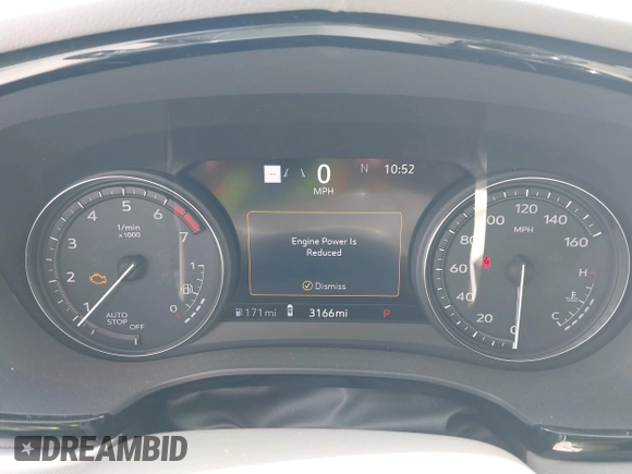 2024 Cadillac XT5 FWD Premium Luxury with VIN 1GYKNCR41RZ738779, listed as a IAAI auction lot 42266837 with 3,166 mi miles and . Bid and sale history available at DreamBid. Image 7.